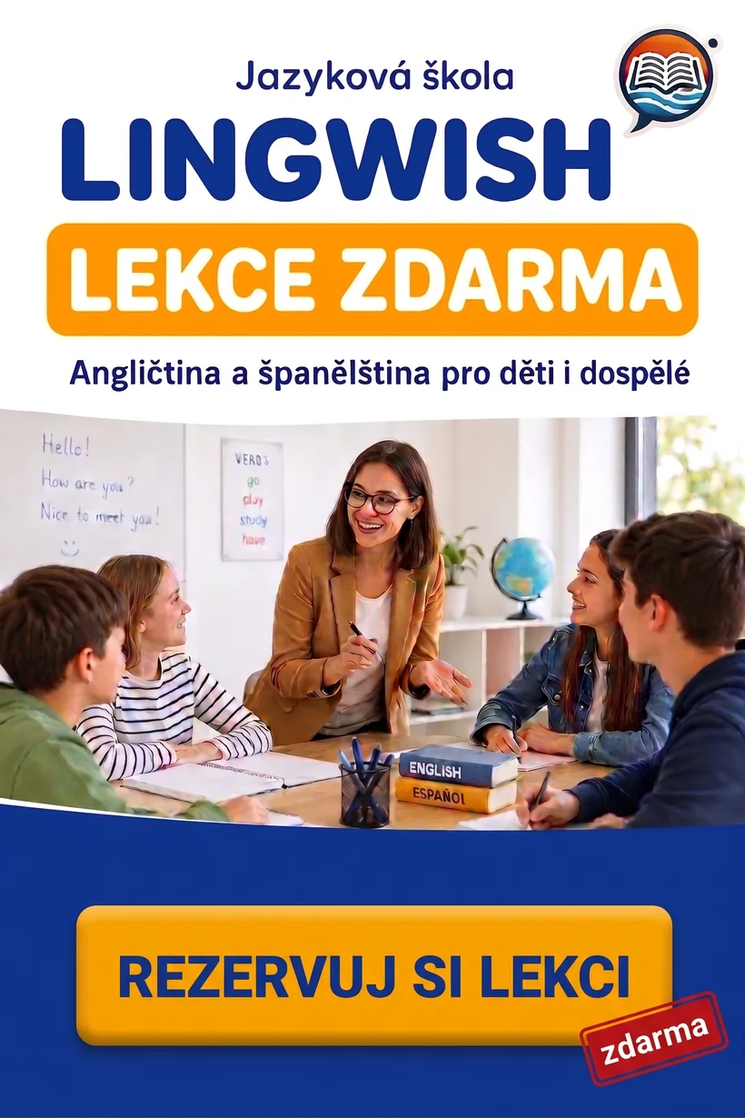 Lingwish School – lekce angličtiny nebo španělštiny zdarma pro děti i dospělé